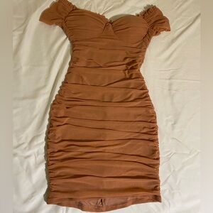 Off the shoulder dress